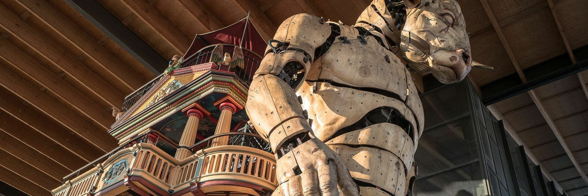 Le Minotaure à la Halle de La Machine
