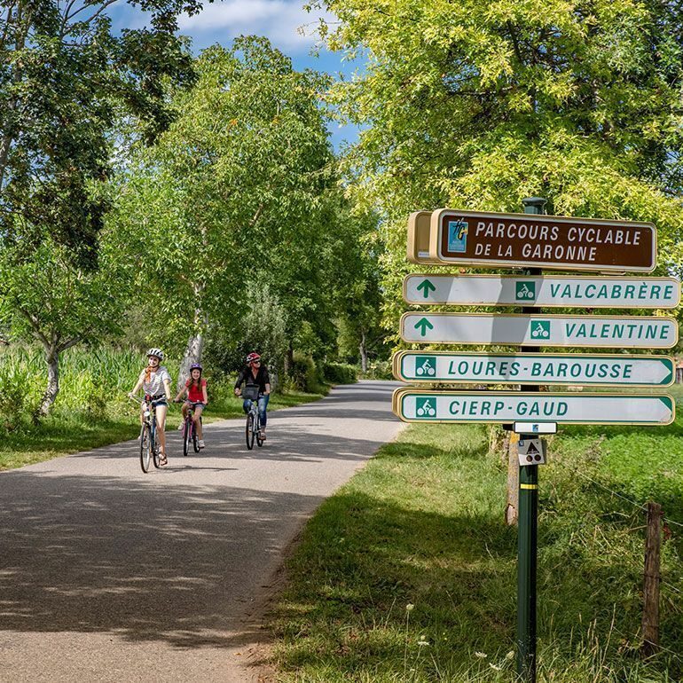 Parcours cyclable Garonne