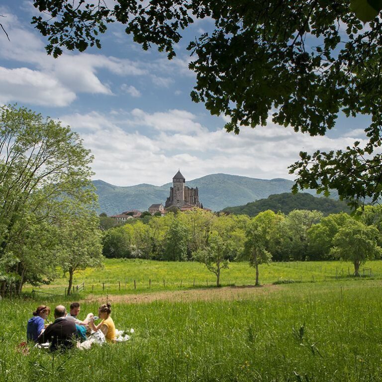 Pique-nique à Saint-Bertrand-de-Comminges