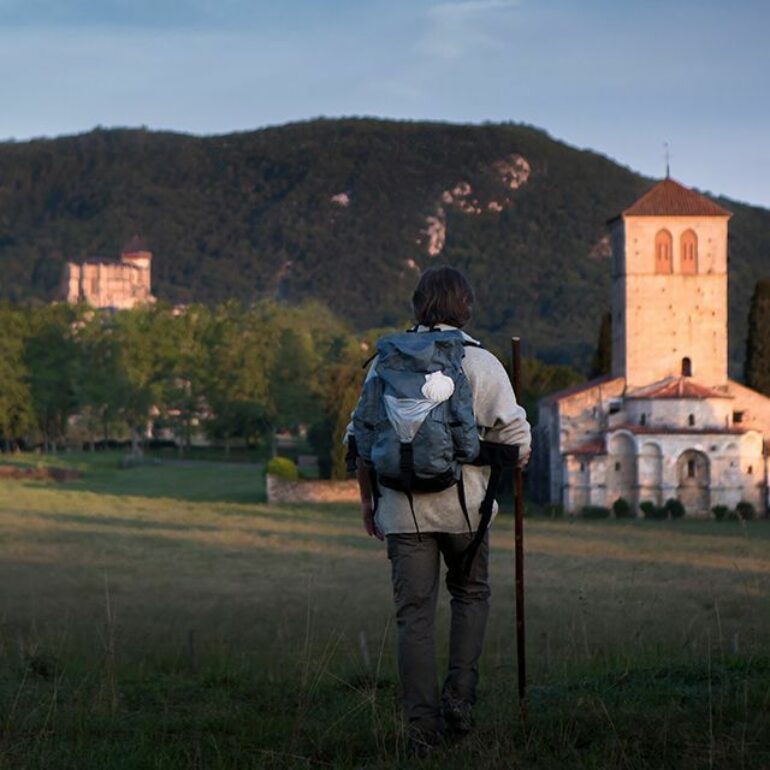 L'arrivée sur la Via Garona
