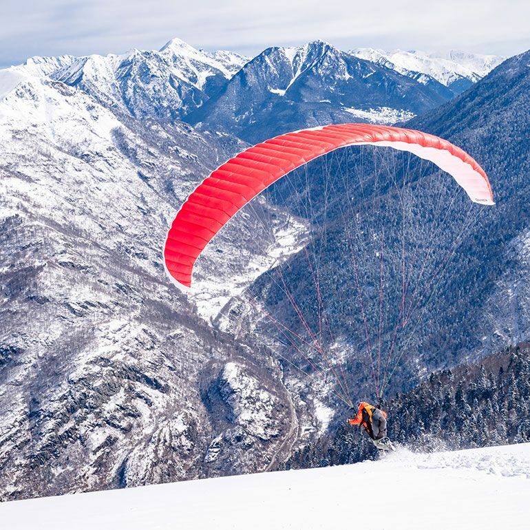 Parapente à Luchon-Superbagnères