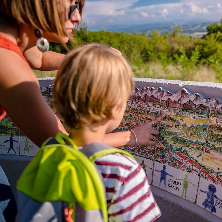 Table d'orientation à Montesquieu-Volvestre