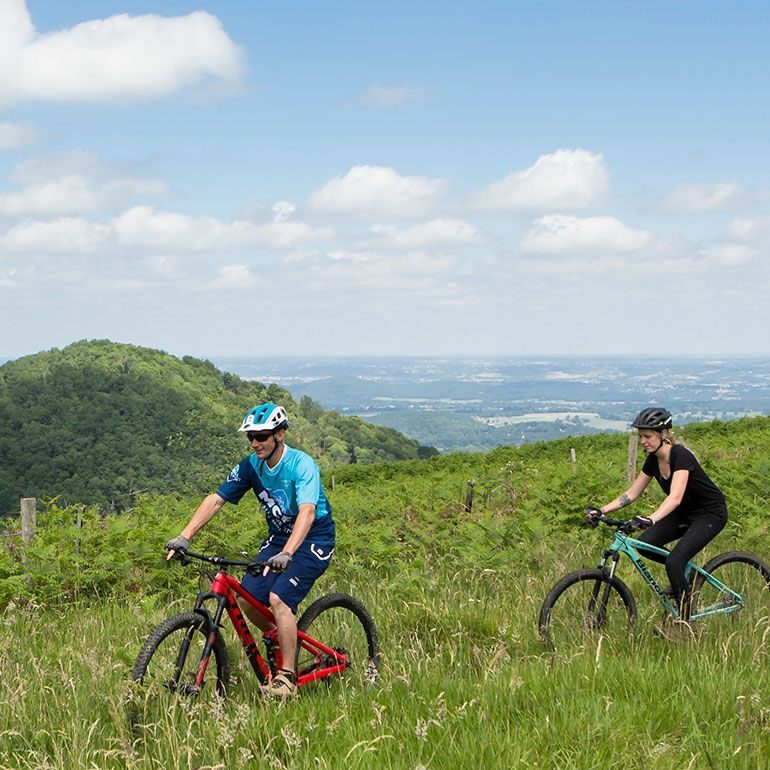 VTT du côté du Col de Larrieu