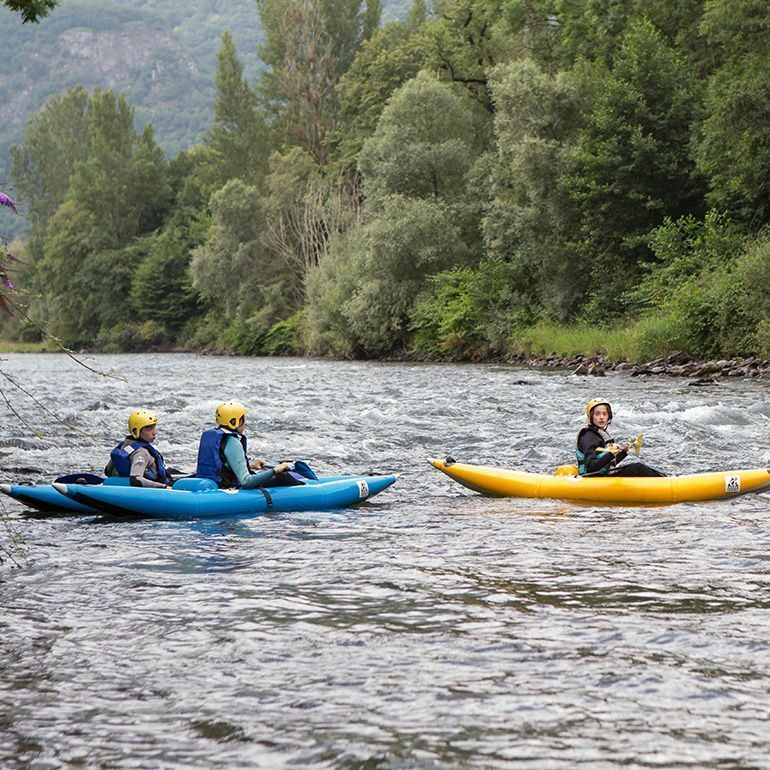 Canoe dans les Pyrénées