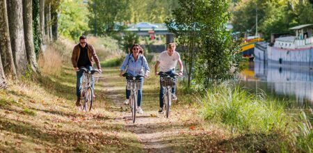 Fil de l'eau à vélo- Canal du Midi