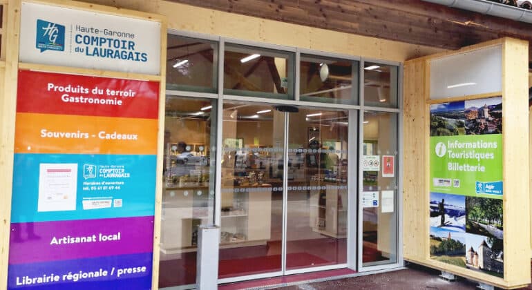 Comptoir du Lauragais Vitrine