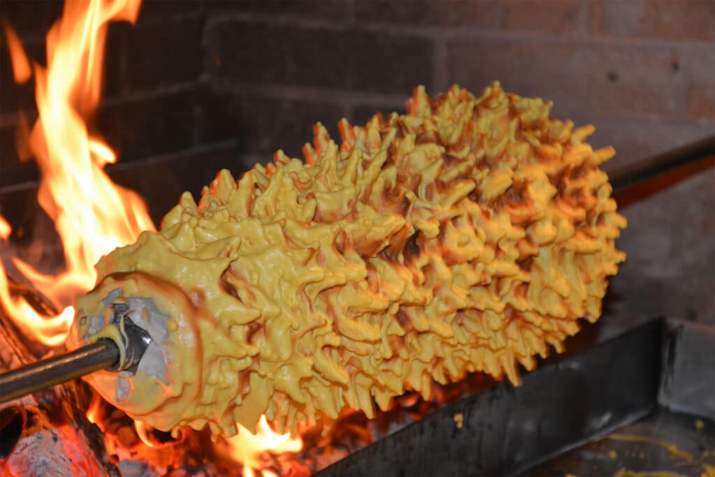 Gâteau à la Broche