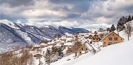 Hébergement hiver-ou dormir Artigue-hiver©LoïcBel