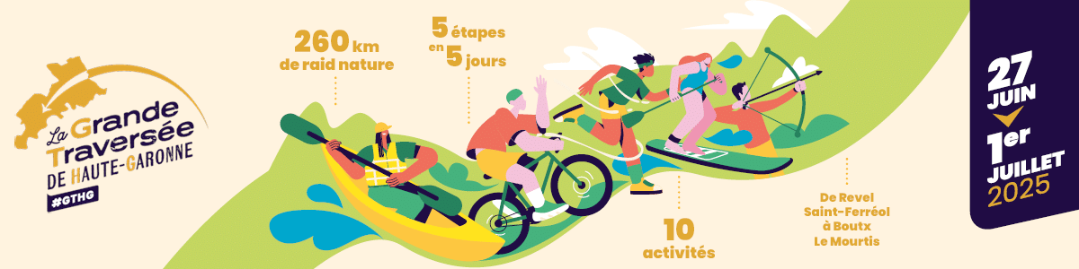 GTHG- Grande traversée de la Haute-Garonne Visuel